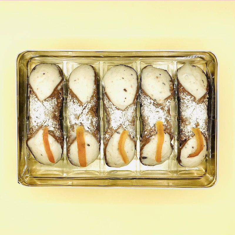 Immagine di Kit da 5 Cannoli Confezione in Latta